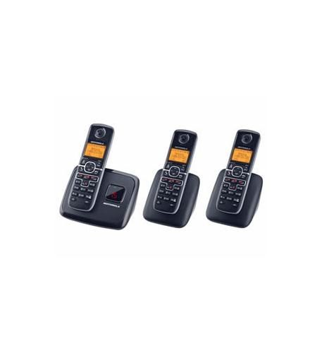 DECT6.0 cordless w/ answering-3 handsets