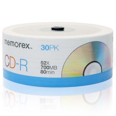 CD R 80 30 Pack