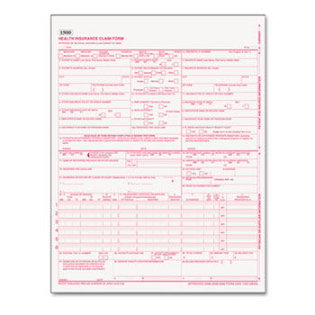 CMS Forms, 8 1/2 x 11, 250 Forms