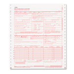 CMS Forms, 1 Part Continuous White, 9 1/2 x 11, 2500 Forms