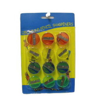 12Pc Round Pencil Sharpeners Case Pack 144