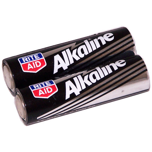 Rite Aid 2 Pack AA Alkaline Batteries Case Pack 36