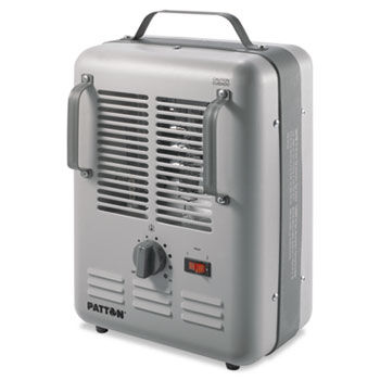 Utility Heater, 7 7/10 x 10 3/10 x 14 3/5Gray