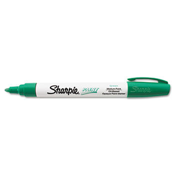 Permanent Paint Marker, Medium Point, Green