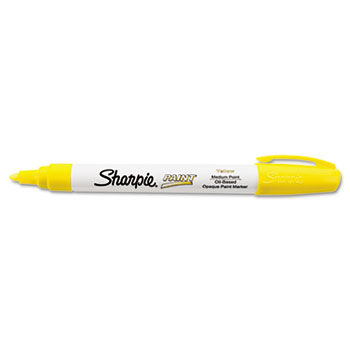 Permanent Paint Marker, Medium Point, Yellow