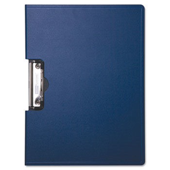 Portfolio Clipboard With Low-Profile Clip, 1/2"" Capacity, 11 x 8 1/2, Blue