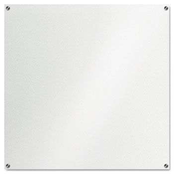 Glass Dry Erase Board, 42 x 42, Unframed