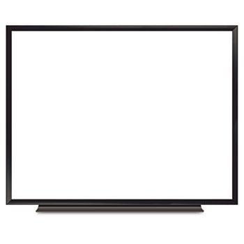 Magnetic Dry Erase Board, 48 x 36, Black Frame