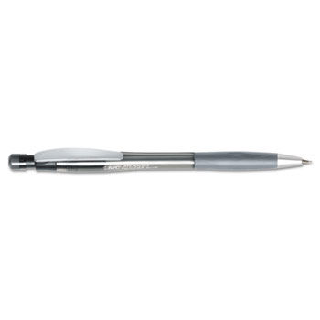 Atlantis Metal Mechanical Pencil, 0.5 mm, Smoked Gray Barrel, Dozen