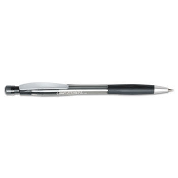 Atlantis Metal Mechanical Pencil, 0.7 mm, Smoked Gray Barrel, Dozen