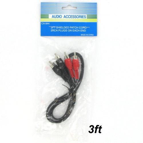 3Ft Rca Cables Case Pack 300