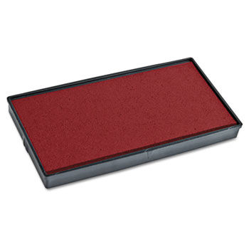 2000 PLUS Replacement Ink Pad for Printer P40 & Dual Pad Printer P40, Red