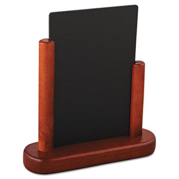 Securit Table Boards, 6 1/2 x 2 x 6 3/4, Mahogany Frame