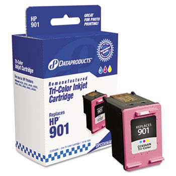 Remanufactured CC656AN (901) Ink, 360 Page-Yield, Tri-Color