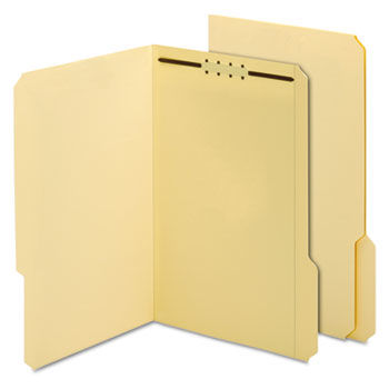 Antimicrobial Fastener Folder, 3/4"" Exp, 1 Fastener, Legal, 50/bX