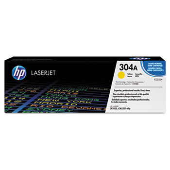 CC532AG (HP 304A) Government Toner Cartridge, 2800 Page-Yield, Yellow