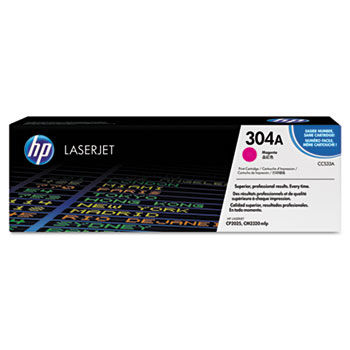 CC533AG (HP 304A) Government Toner Cartridge, 2800 Page-Yield, Magenta