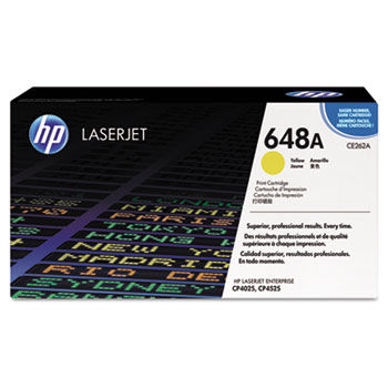 CE262AG (HP 648A) Government toner , 11,000 Page-Yield, Yellow