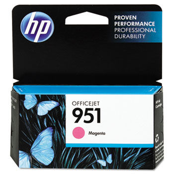 CN051AN140 (HP 951) Ink Cartridge, 700 Page Yield, Magenta