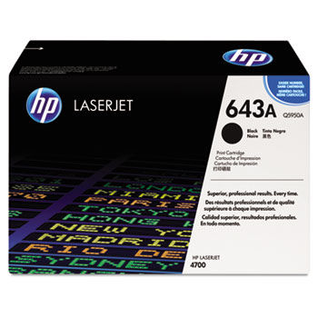 Q5950AG (HP 643A) Government Smart Toner Cartridge, 11,000 Page Yield, Black