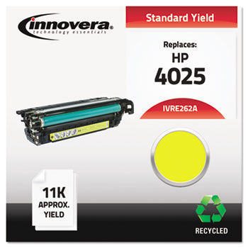 Remanufactured CE262A (648A) Laser Toner, 11000 Yield, Yellow