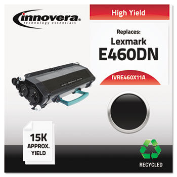 Remanufactured E460X11A (E460DN) Toner, 15000 Yield, Black