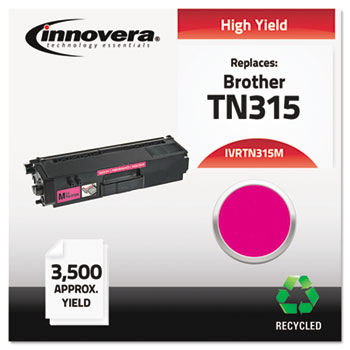 Remanufactured TN315M Toner, 3500 Yield, Magenta