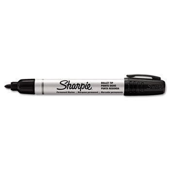 Pro Bullet Tip Permanent Marker, Black, Open Stock