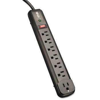 Protect It! Surge Suppressor, 7 Outlets, 4ft Cord, 540 Joules