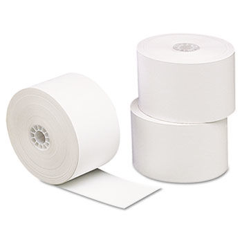 Single-Ply Thermal Paper Rolls, 1-3/4"" x 230 ft, White, 10/Pack