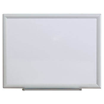 Dry Erase Board, Melamine, 24 x 18, Aluminum Frame