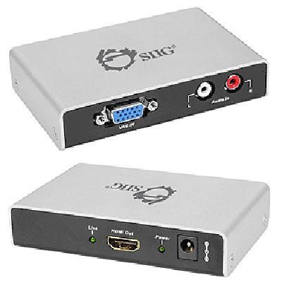 VGA & Audio to HDMI Converter