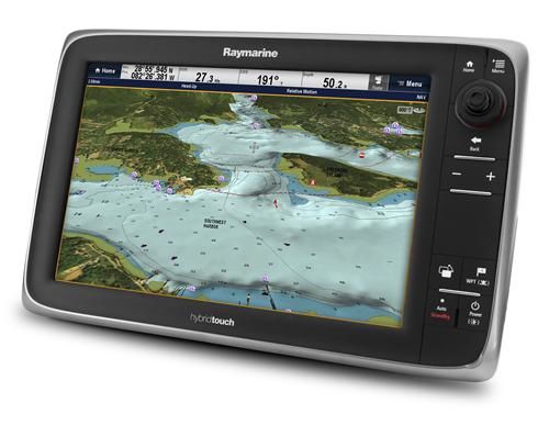 RAYMARINE E125 HYBRIDTOUCH MFD - US COASTAL CHARTS