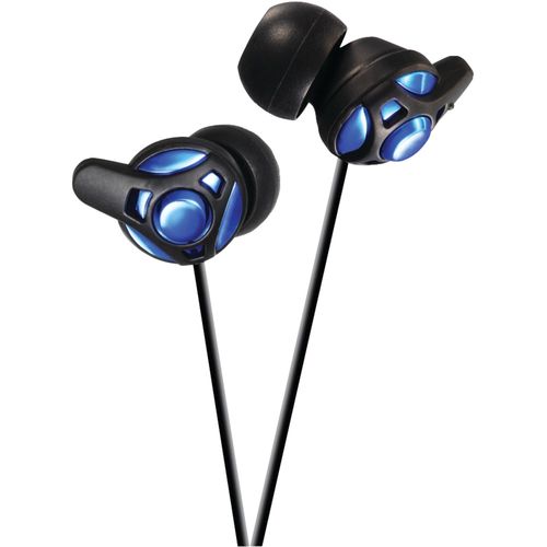 JVC HAFX40A Carbon Nanotube Inner-Ear Earbuds (Blue)