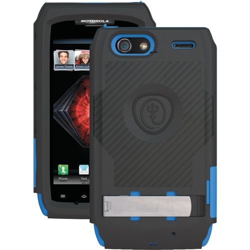 TRIDENT AMS-XT912-BL DROID RAZR(TM) MAXX by Motorola(R) Kraken(TM) A.M.S. Case with Holster (Blue)