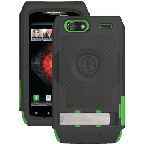 TRIDENT AMS-XT912-TG DROID RAZR(TM) MAXX by Motorola(R) Kraken(TM) A.M.S. Case with Holster (Green)