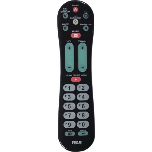 RCA RCRPS02GR 2-Device Big-Button Remote