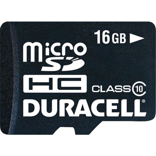 DURACELL DU-3IN1C1016G-C Class 10 microSD(TM) Card with Universal Adapter (16GB)