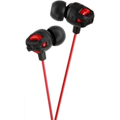 InEar Headphones w Mic Red