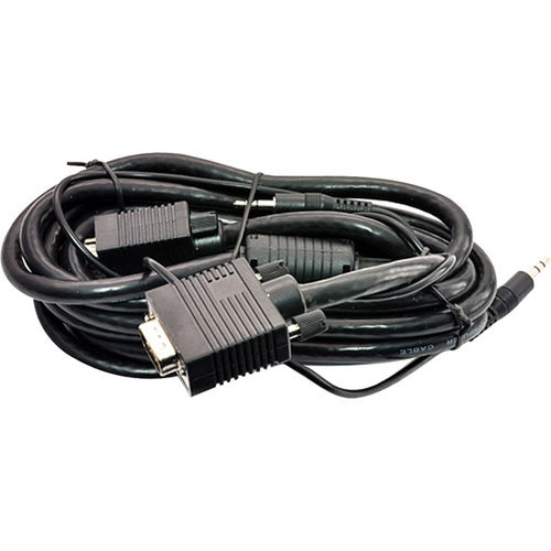 10' VGA Audio Video Cable with 3.5mm Line Out