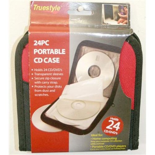 Portable CD Case - Holds 24 Case Pack 48