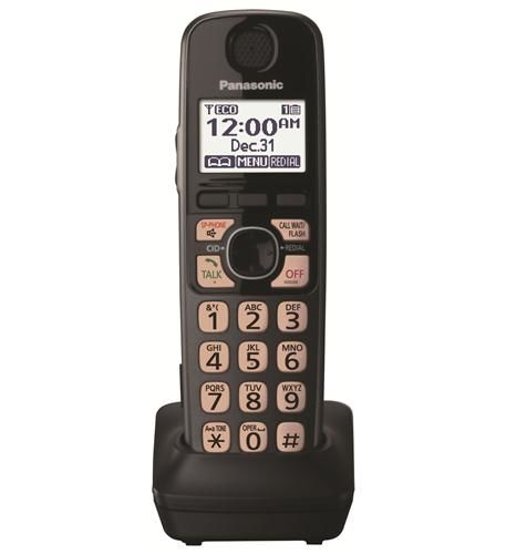 Dect 6.0+ Accessory Handset in Black