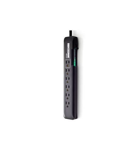 SLIM 6 OUTLET 1080 JOULE SURGE STRIP