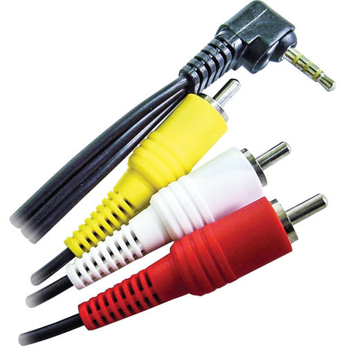 6' 3.5mm Camcorder Audio/Video to RCA Cable