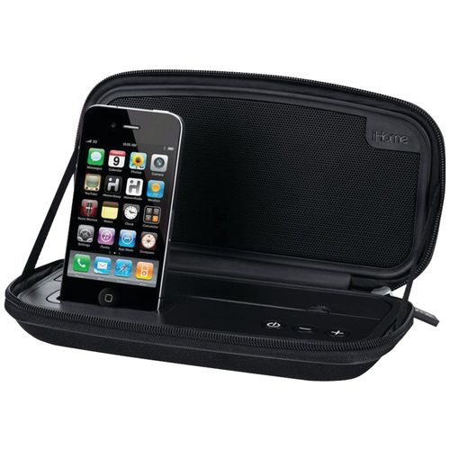 IHOME iP37BV iPhone(R)/iPod(R) Portable Speaker Case System