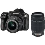 PENTAX 15656 16.0 Megapixel K-30 Digital Camera (Black; With DA L 18-55 lens & 55-3000 lens)