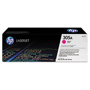 CE413A (HP 305A) Toner, 2,600 Page-Yield, Magenta