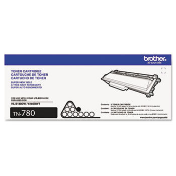 TN780 (TN-780) Super High-Yield Toner, 12000 Page-Yield, Black