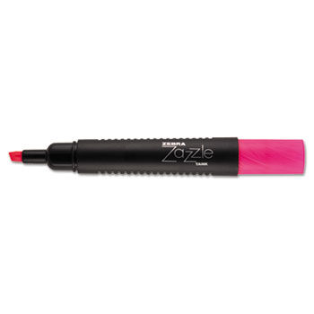 Zazzle Tank Highlighter, Chisel Tip, Pink