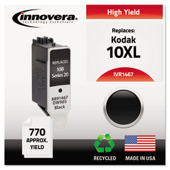 Remanufactured High-Yield 8891467 (10XL) Ink, 770 Page-Yield, Black